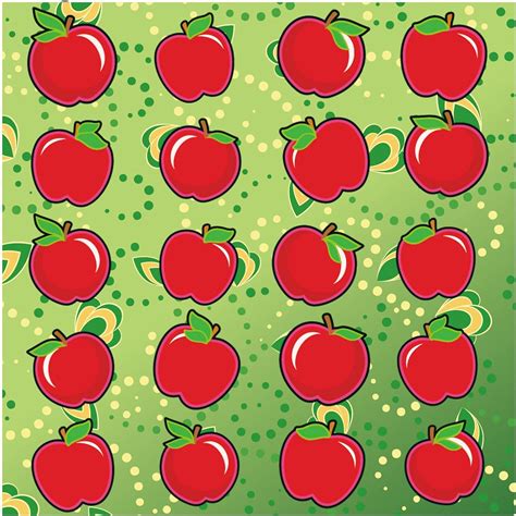 Junkin 500 Count Apple Shape Stickers Red Apple Stickers