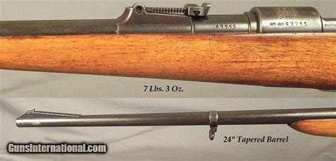 Mauser 7 X 57 Commercial Oberndorf Type B 24 Round Bbl An Original