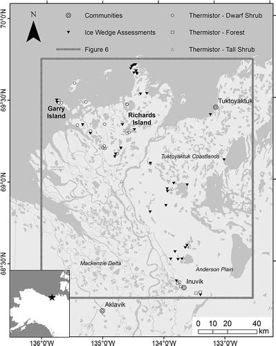 Distribution And Activity Of Ice Wedges Across The Forest‐tundra