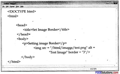 Pseb 10th Class Computer Notes Chapter 2 Html Fundamentals Pseb Solutions