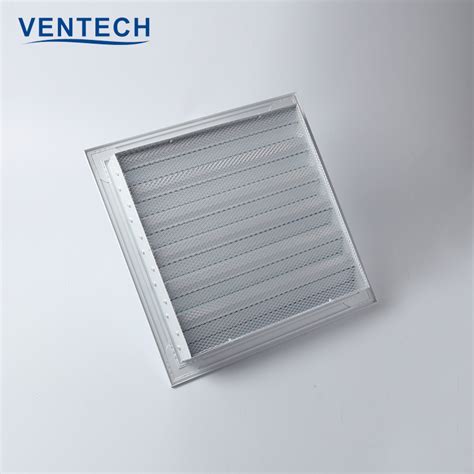 HVAC Wall Louver Vent Aluminum Intake Air Conditioner Adjustable ...