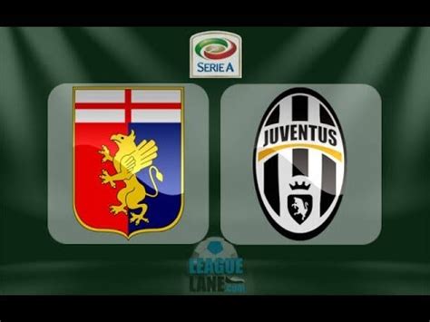 Predizioni Genova Juventus Ho Paura Youtube