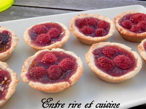 Mini Tartelettes Cookies Aux Framboises Entre Rire Et Cuisine