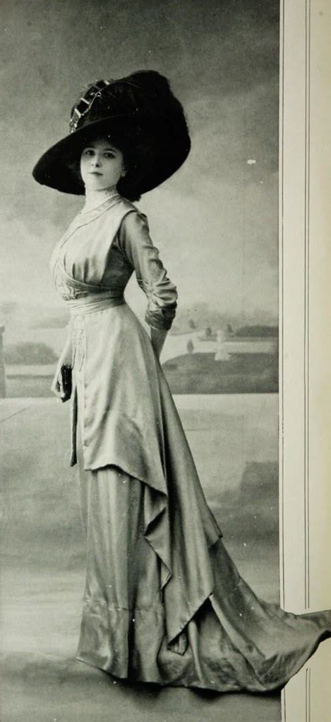 Robe D Apres Midi 1909 Les Modes Paris October 1909 Robe Flickr