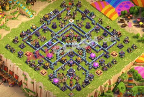 The Best Th16 Wartrophyfarming Base Layouts August 2024 Allclash