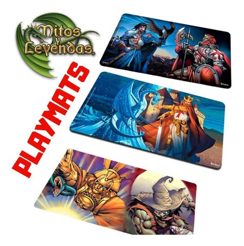 Variedad De Playmat Mitos Y Leyendas Set De Cartas Promo Cuotas