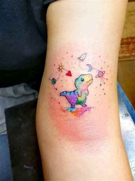 Here are beautiful cute dinosaur tattoos you need to consider