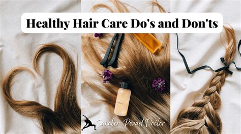 Important Hair Care Tips That You Must Know Healthy Hair Care Dos And