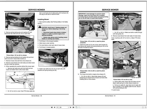 John Deere L100 111 118 120 130 Operator Manual OMGX21807 J4 2004 PDF