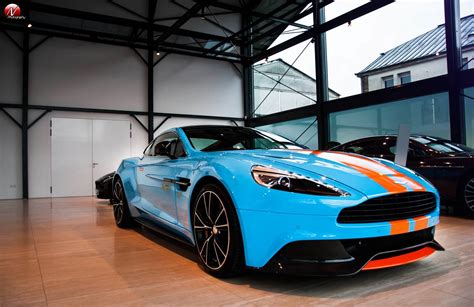 Photo Of The Day Gulf Aston Martin Vanquish Gtspirit