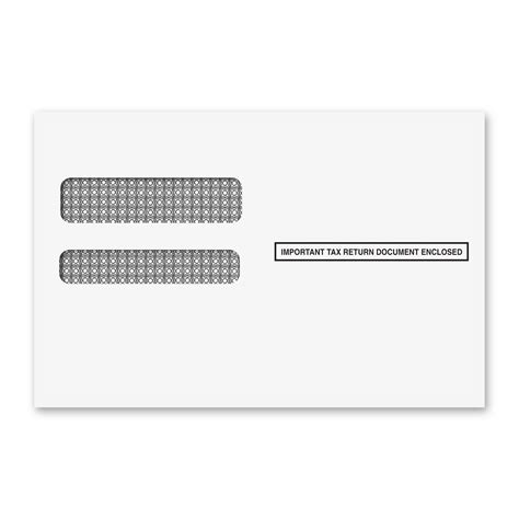 Up Double Window Envelope Self Seal Misc Tax Envelopes Onguls