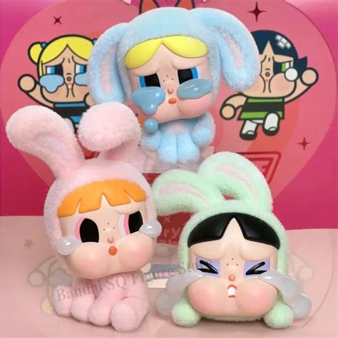 Crybaby X Powerpuff Girls Blind Box Set With Blossom Bubbles