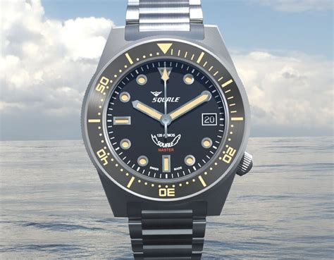 Squale Master Titanium Atm Dive Watch Monsoonal