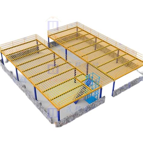 Assemble Warehouse Mezzanines Platform Heavy Duty Industrial Storage