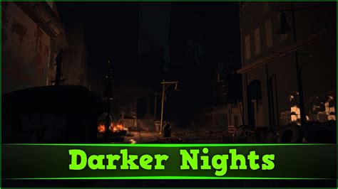 Fallout 4 Pc Mods — Darker Nights Youtube