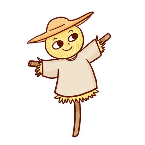 Scarecrows Png Image Cartoon Scarecrow Design Scarecrow Cartoon