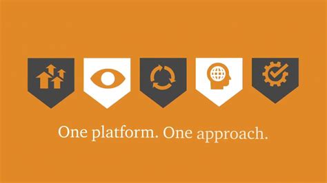 One Platform One Approach Youtube