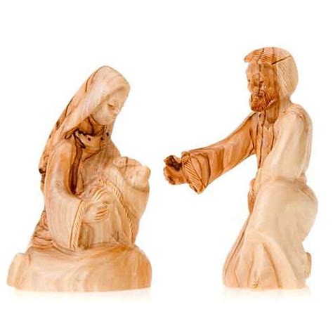 Natividade madeira Belém 12 cm venda online na HOLYART