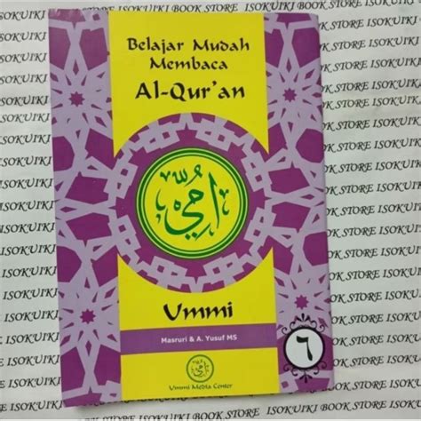 jual buku belajar mudah membaca al quran metode ummi jilid  shopee