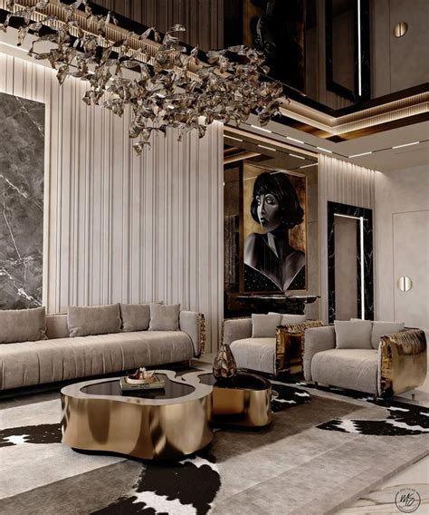 Sophistication Unveiled Mai Saad Designs Luxury Living Room Luxury