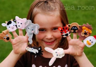 Animal Finger Puppets | Fun Family Crafts