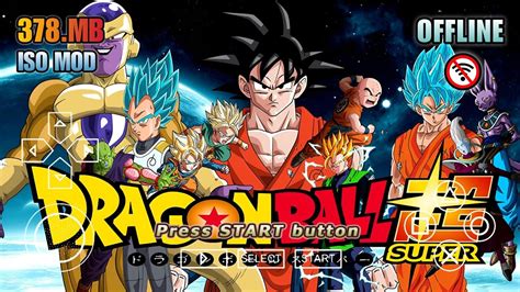 New Dragon Ball Super Ppsspp Mod Dragonball Z Shin Budokai Iso Dbz