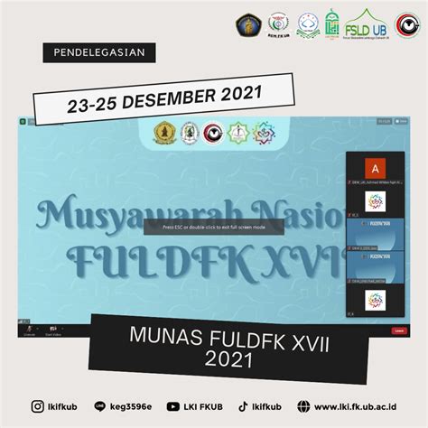 Musyawarah Nasional Munas Fuldfk Xvii Lembaga Kerohanian