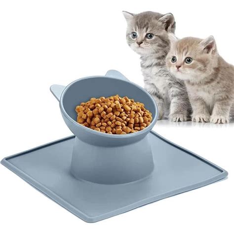 Bols Sur Lev S Pour Chat Plat Pour Chat Sur Lev Anti Vomissements