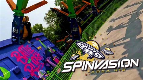 Spinvasion Pov Kennywood Park 2023 Youtube