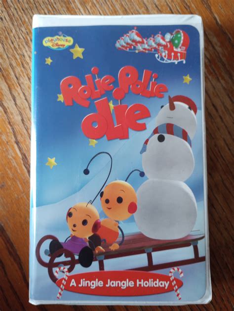 Rolie Polie Olie Vhs Tape Double Feature Jingle Jangle Holiday And Spookie Ookie Halloween Etsy