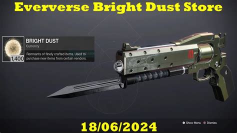 Destiny 2 The Final Shape Eververse Bright Dust Store 18 June 2024