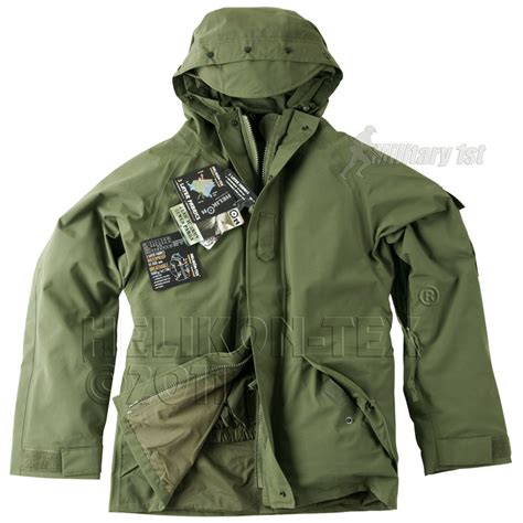 HELIKON WATERPROOF ECWCS JACKET GEN I ARMY MENS PARKA MILITARY SMOCK