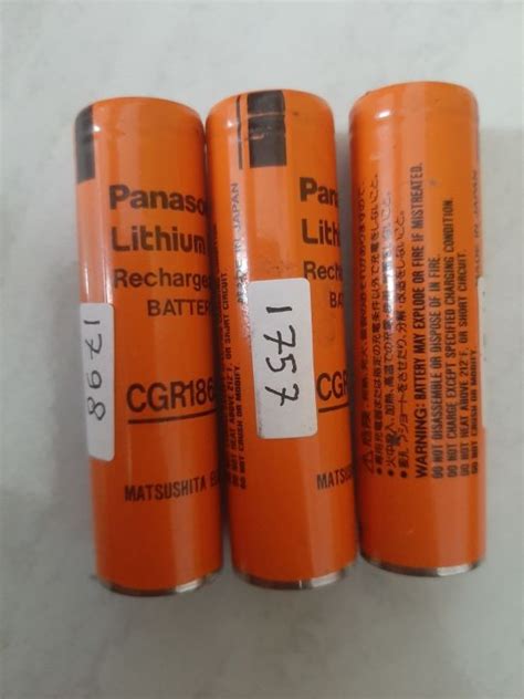 Batrai 18650 Panasonic Lithium 1700mah Bekas Laptop Lazada Indonesia