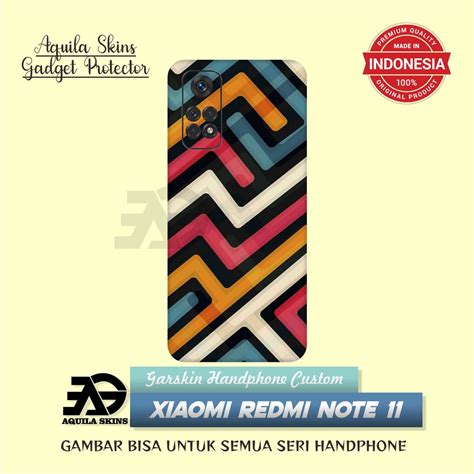 Jual Xiaomi Redmi Note Garskin Hp Stiker Hp Skin Handphone Stiker