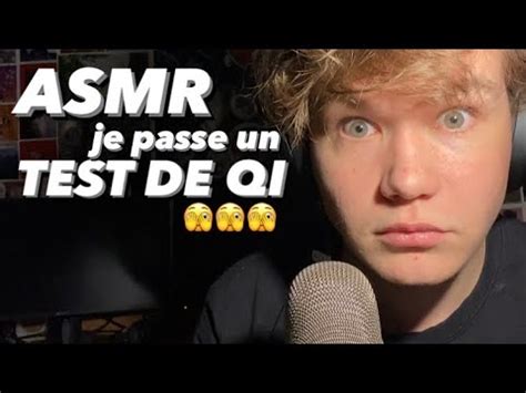 Asmr Test De Qi J En Passe Un Choqu Du R Sultat Youtube