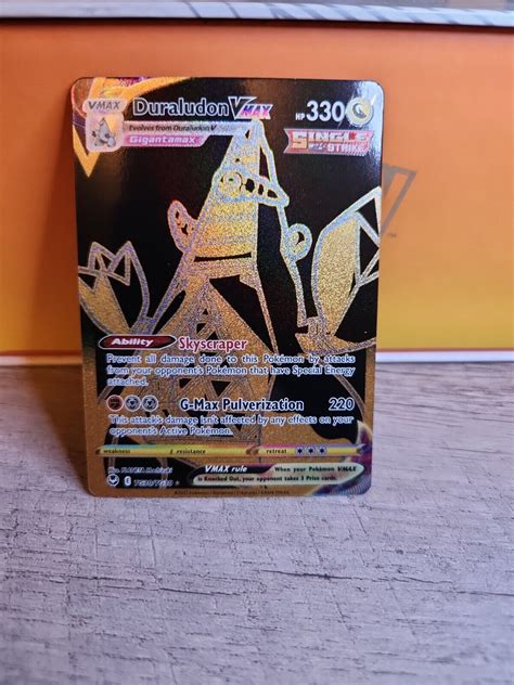 Pokémon TCG Duraludon VMAX SWSH12 Silver Tempest Trainer Gallery Secret