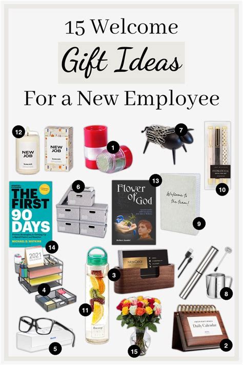 15 Perfect Welcome Gifts for New Employees - ByMadelineGrace