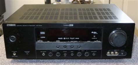 Yamaha Natural Sound AV Receiver HTR 6140 As Is For Parts Or Repair EBay