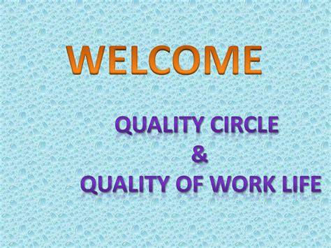 Quality Circle Ppt