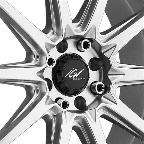 ICW RACING BANSHEE Wheels Hyper Silver Rims