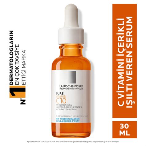 La Roche Posay Ml Pure Vitamin C I Lt Veren Antioksidan