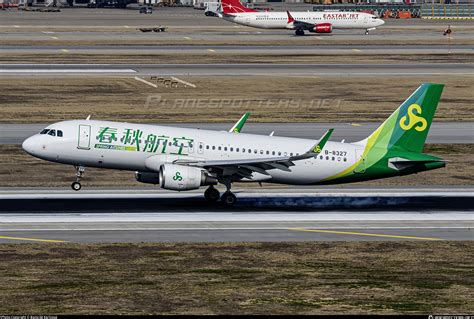 B 8327 Spring Airlines Airbus A320 214 WL Photo by Bazyräk Karlcoux