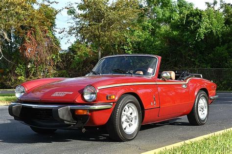 Remarkable 1976 Triumph Spitfire 1500 Convertible 1493cc 4 Speed Manual ...