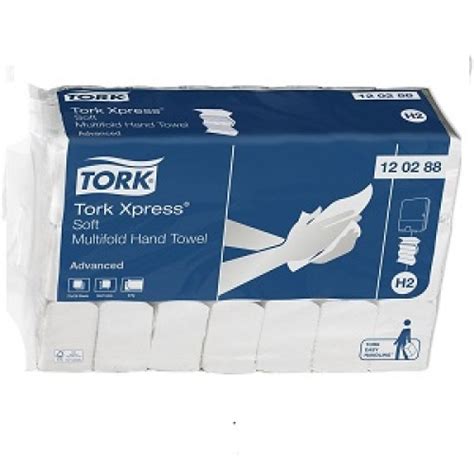 Tork Advanced Hand Towel Interfold Soft H2 EU Eco Grieppreventie