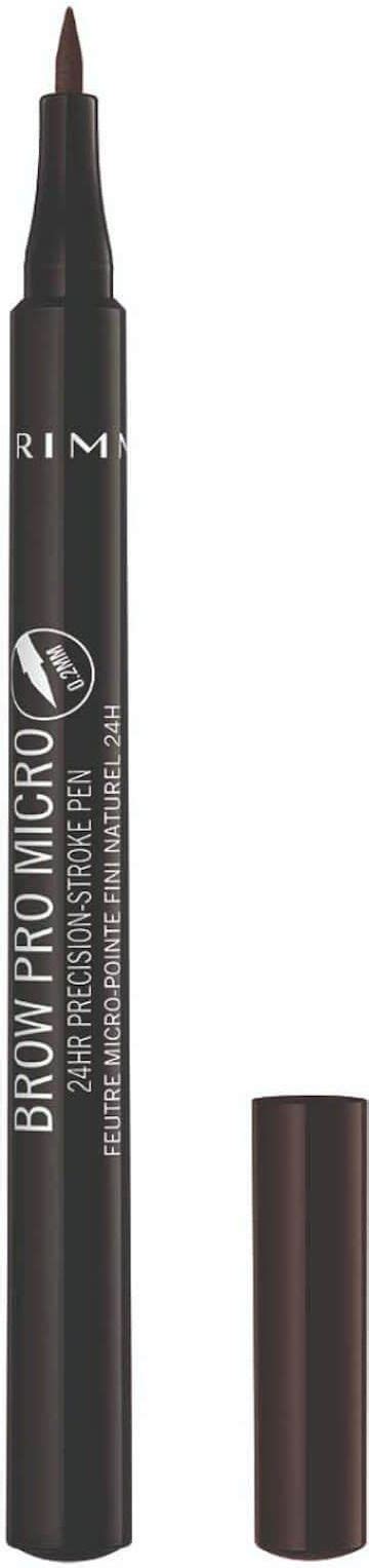 Rimmel Brow Pro Micro Tusz Do Brwi W Pisaku Odcień 004 Dark Brown 1 Ml