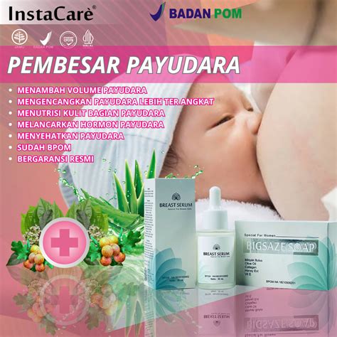 Jual PEMBESAR DAN PENGENCANG PAYUDARA BPOM 100 TERPERCAYA BREAST SERUM