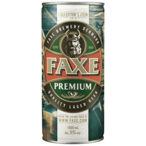 Cerveza Faxe Premium Lata 1 L