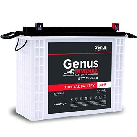 Genus Invomax Gtt56048 Pp 150 Ah Tall Tubular Inverter Battery For Home