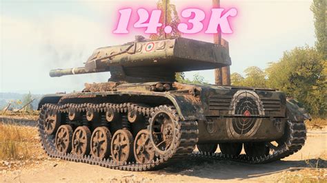 ELC EVEN 90 14 3K Spot Damage World Of Tanks WoT Tank Battle YouTube