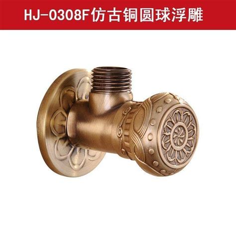 Luxury Faucet Replacement Parts 1 2 X 1 2 Antique Brass Angle Stop Valve Shut Off Water